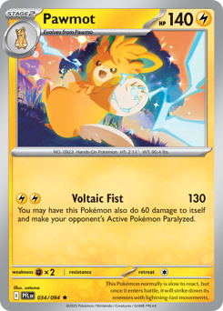 Pawmot #34 Phantasmal Flames