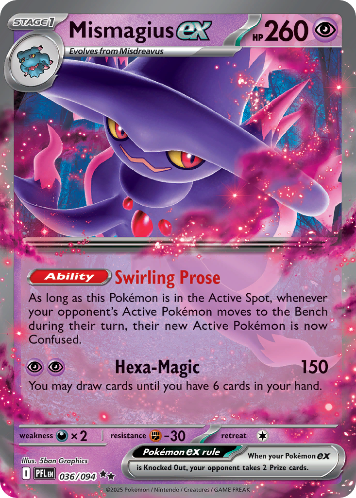Mismagius ex #36 Phantasmal Flames