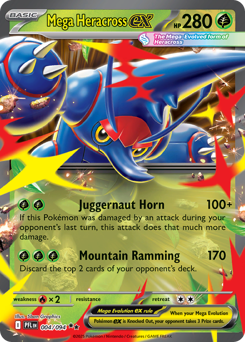 Mega Heracross ex #4 Phantasmal Flames
