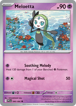 Meloetta #40 Phantasmal Flames