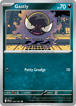 Gastly #54 Phantasmal Flames