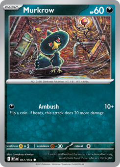 Murkrow #57 Phantasmal Flames