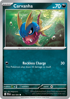 Carvanha #60 Phantasmal Flames