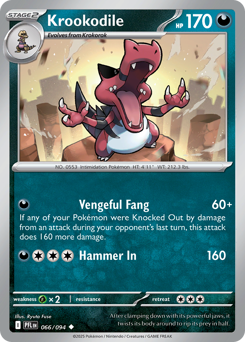 Krookodile #66 Phantasmal Flames