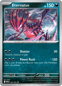 Eternatus #69 Phantasmal Flames