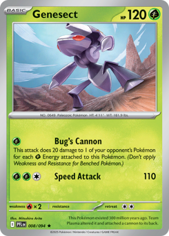 Genesect #8 Phantasmal Flames