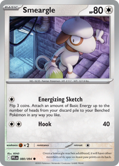 Smeargle #80 Phantasmal Flames