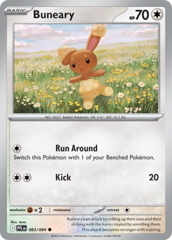 Buneary #83 Phantasmal Flames