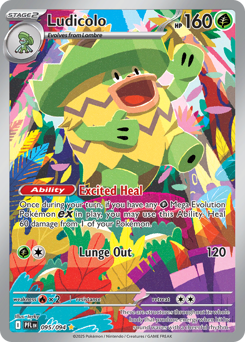 Ludicolo #95 Phantasmal Flames