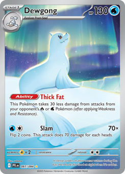 Dewgong #97 Phantasmal Flames