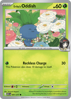 Erika's Oddish #1 Ascended Heroes