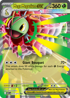 Mega Meganium ex #10 Ascended Heroes