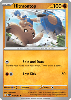 Hitmontop #102 Ascended Heroes