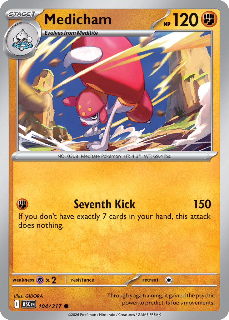 Medicham #104 Ascended Heroes
