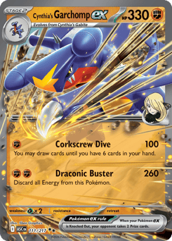 Cynthia's Garchomp ex #111 Ascended Heroes