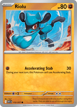 Riolu #112 Ascended Heroes