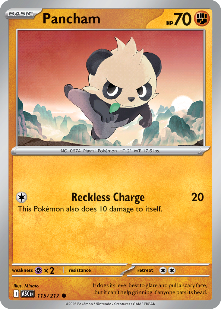 Pancham #115 Ascended Heroes