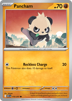 Pancham #115 Ascended Heroes