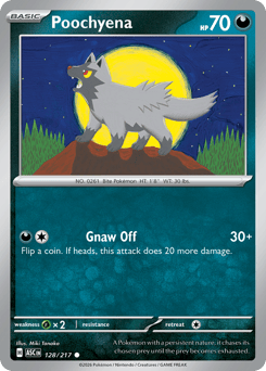 Poochyena #128 Ascended Heroes