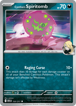 Cynthia's Spiritomb Ascended Heroes #133