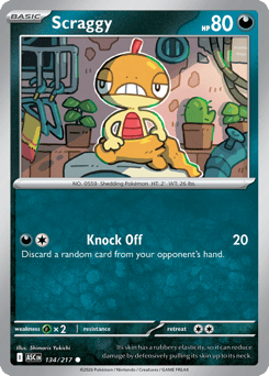 Scraggy #134 Ascended Heroes