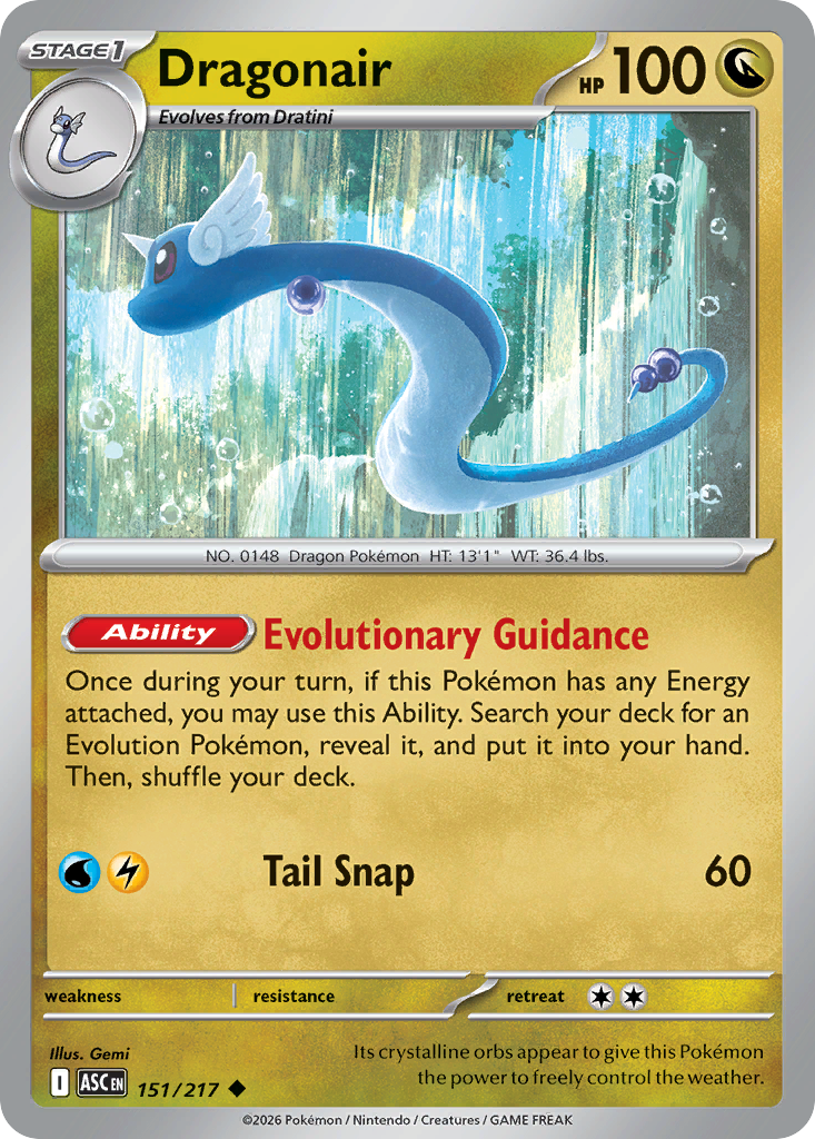 Dragonair #151 Ascended Heroes