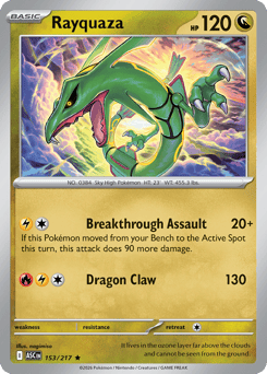 Rayquaza #153 Ascended Heroes
