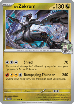 N's Zekrom #155 Ascended Heroes