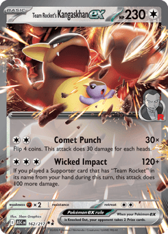 Team Rocket's Kangaskhan ex #162 Ascended Heroes