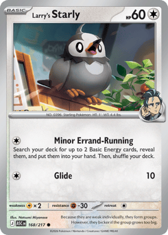 Larry's Starly #168 Ascended Heroes
