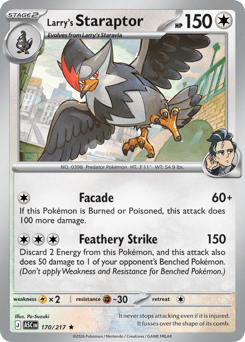 Larry's Staraptor #170 Ascended Heroes
