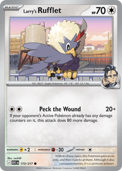 Larry's Rufflet #173 Ascended Heroes