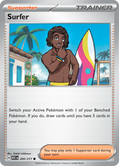 Surfer #200 Ascended Heroes