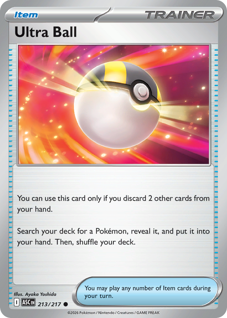 Ultra Ball #213 Ascended Heroes