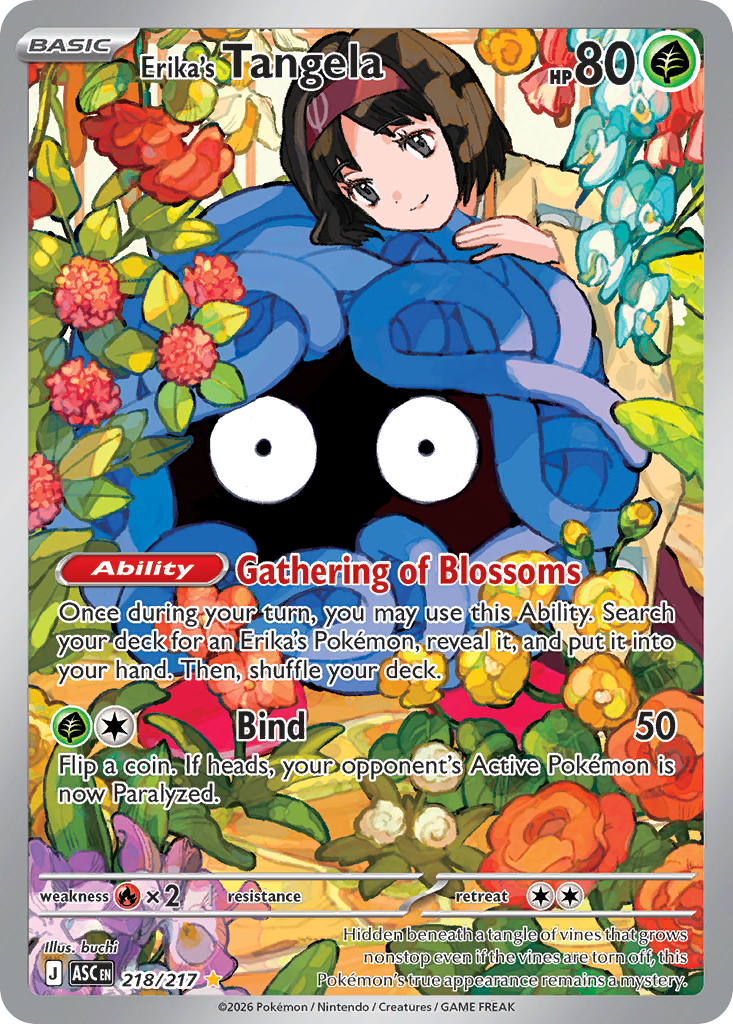 Erika's Tangela #218 Ascended Heroes