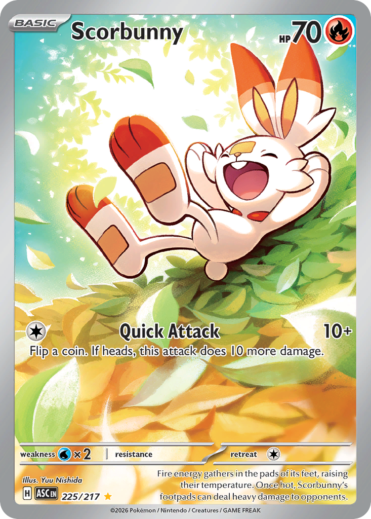 Scorbunny #225 Ascended Heroes
