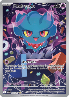 Misdreavus #233 Ascended Heroes