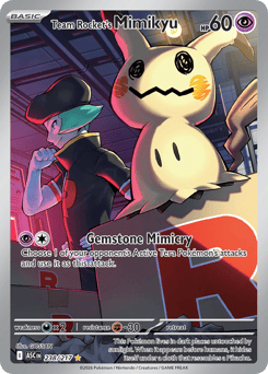Team Rocket's Mimikyu #238 Ascended Heroes