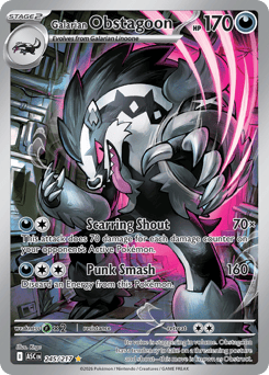 Galarian Obstagoon #245 Ascended Heroes