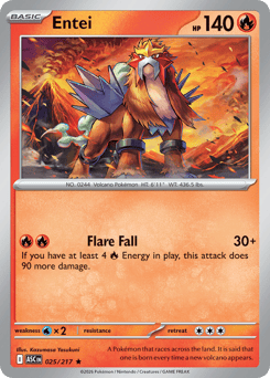 Entei #25 Ascended Heroes