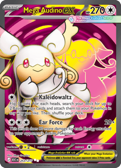 Mega Audino ex #253 Ascended Heroes