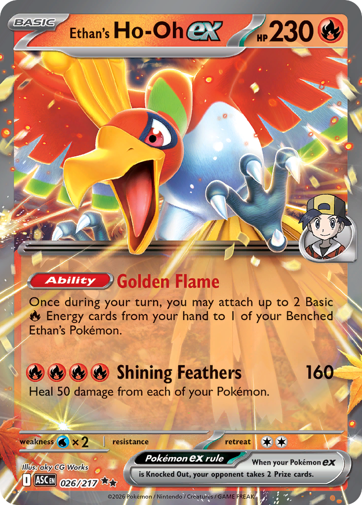 Ethan's Ho-Oh ex #26 Ascended Heroes