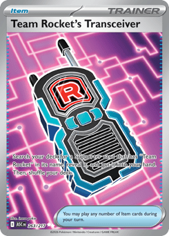 Team Rocket's Transceiver #263 Ascended Heroes