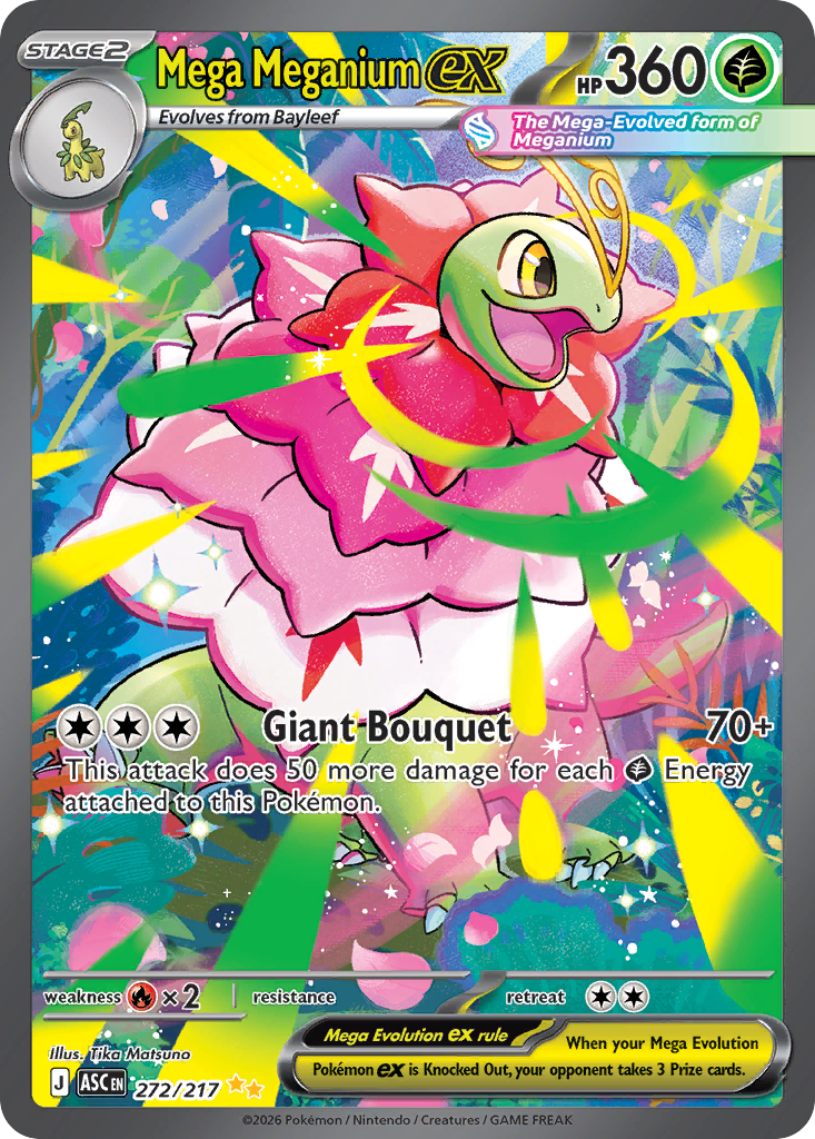 Mega Meganium ex #272 Ascended Heroes