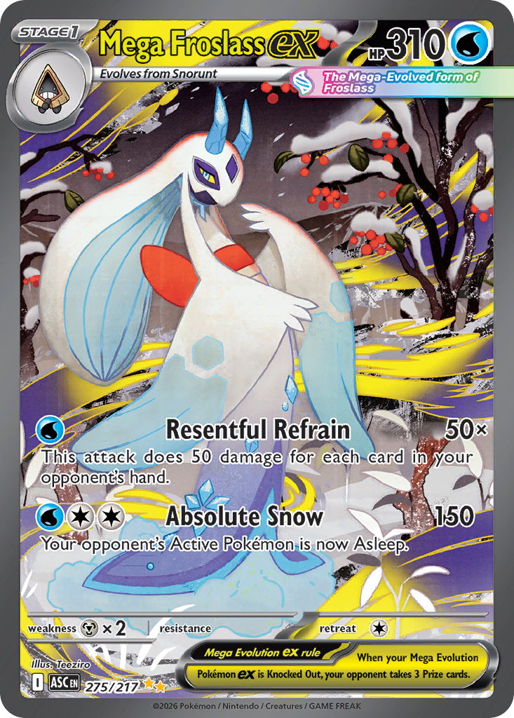 Mega Froslass ex #275 Ascended Heroes