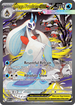 Mega Froslass ex #275 Ascended Heroes