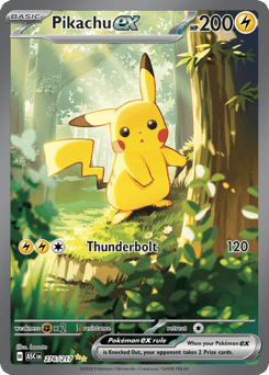 Pikachu ex #276 Ascended Heroes