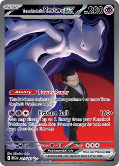 Team Rocket's Mewtwo ex #281 Ascended Heroes