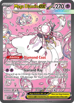 Mega Diancie ex #282 Ascended Heroes