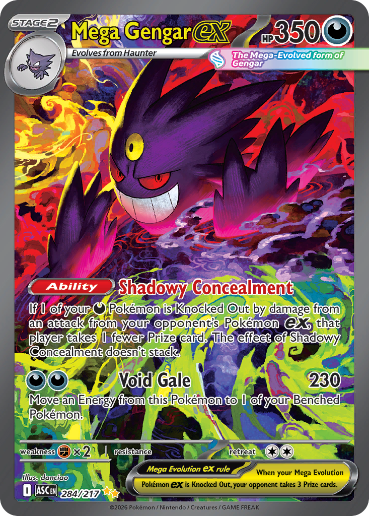 Mega Gengar ex #284 Ascended Heroes